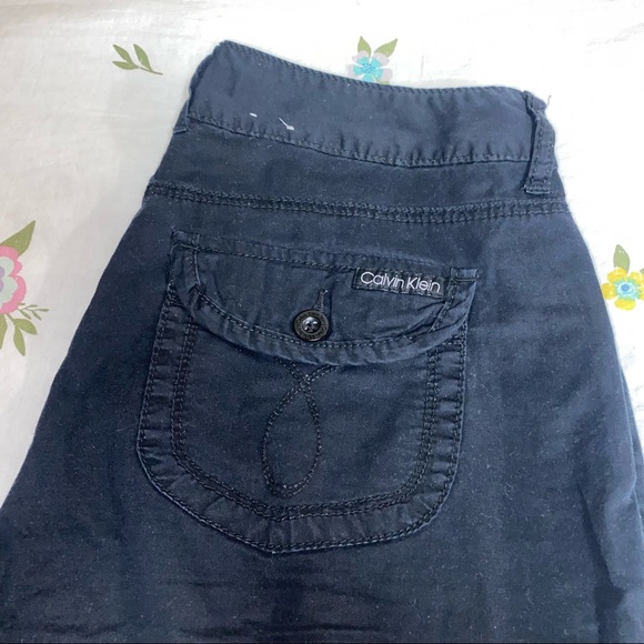 black calvin klein jean shorts 🖊 - Picture 3 of 4